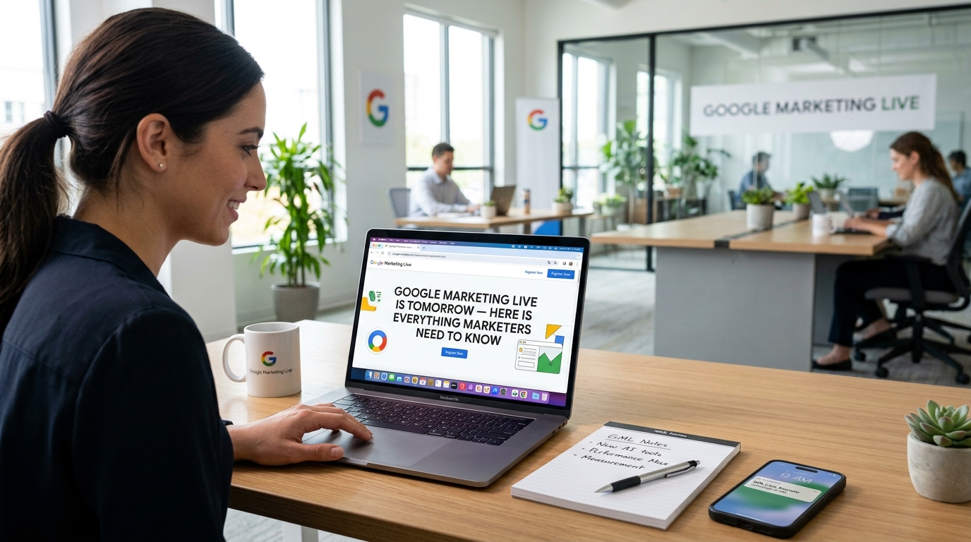 Google Marketing Live Is Tomorrow — Here Is Everything Marketers Need to Know