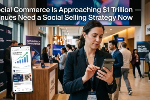 Social Commerce Is Approaching $1 Trillion — Venues Need a Social Selling Strategy Now
