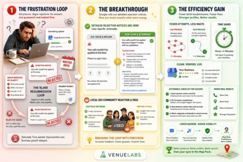 Google Business Profiles Get Detailed Rejection Notices, a Win for Local Owners