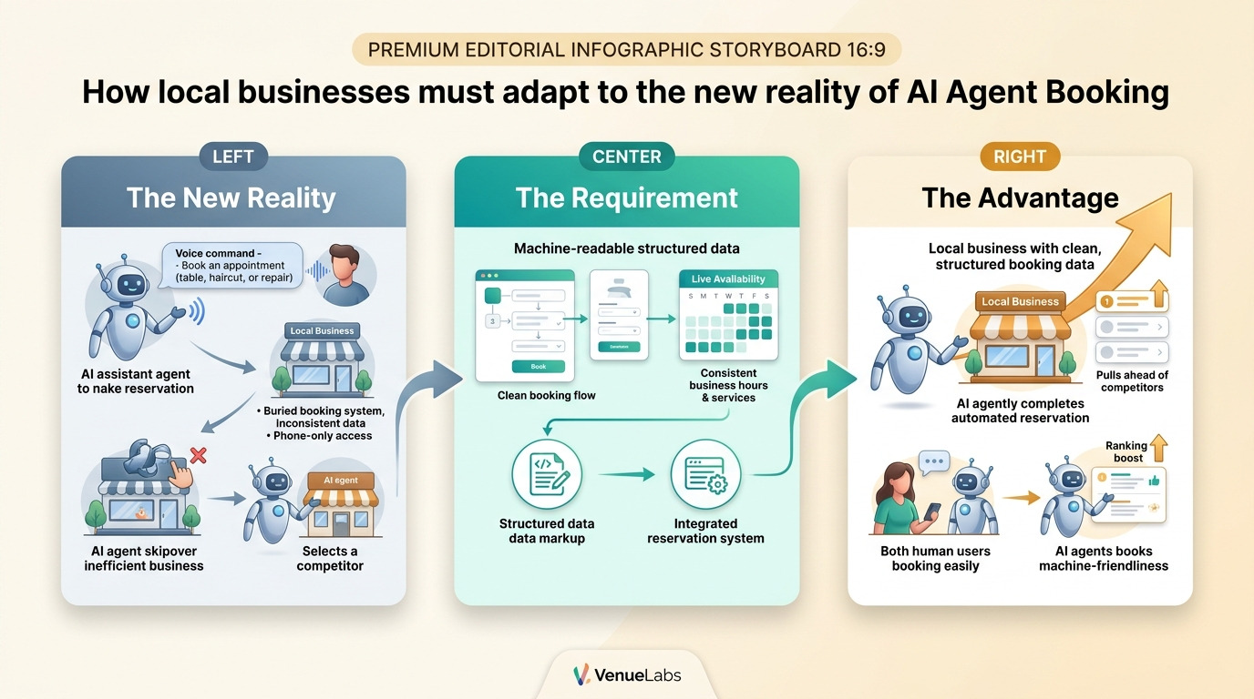 AI Booking Agents Are Coming, and Local Businesses Need to Be Reservable by Machines