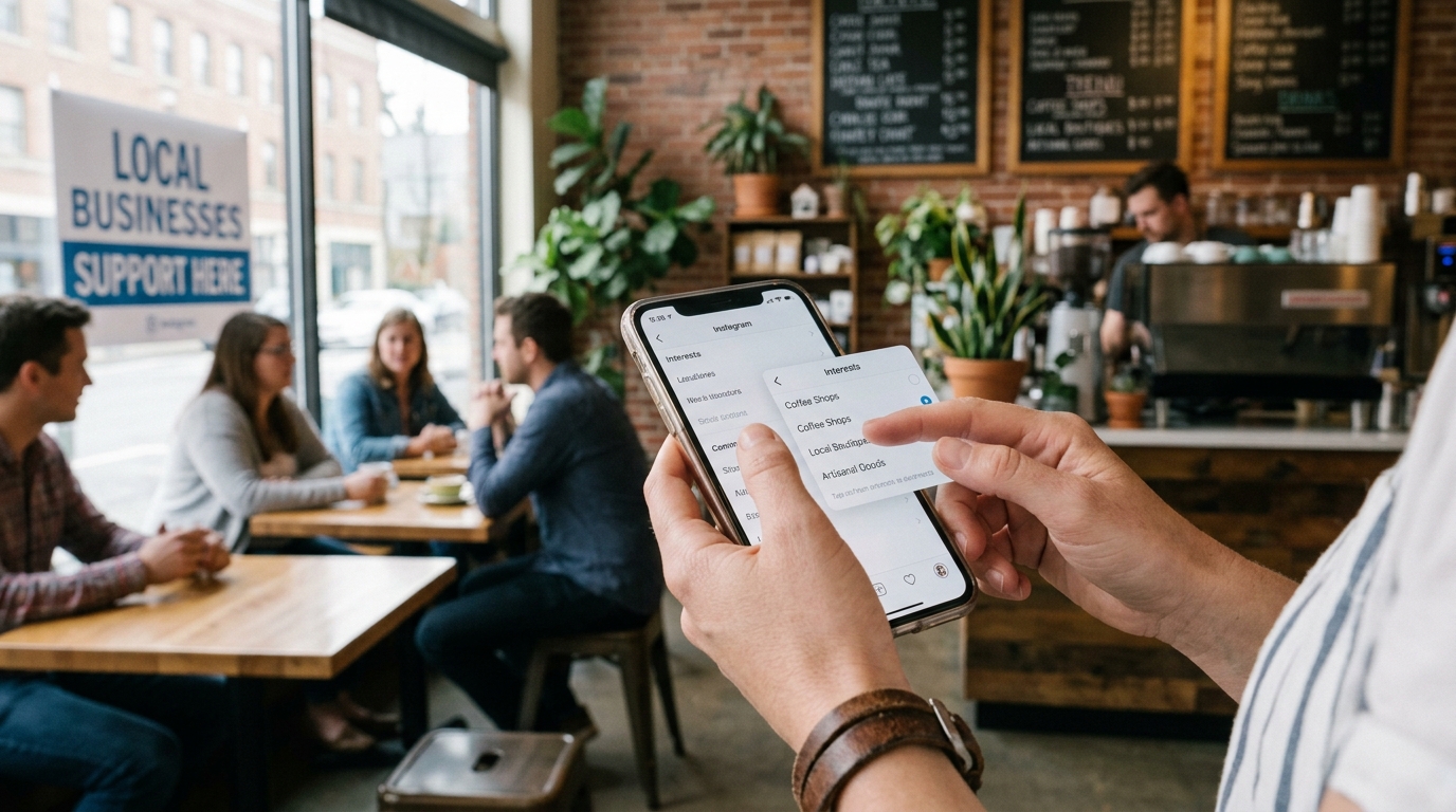 Instagram's Algorithm Now Lets Users Choose Their Own Interests — What That Means for Local Businesses