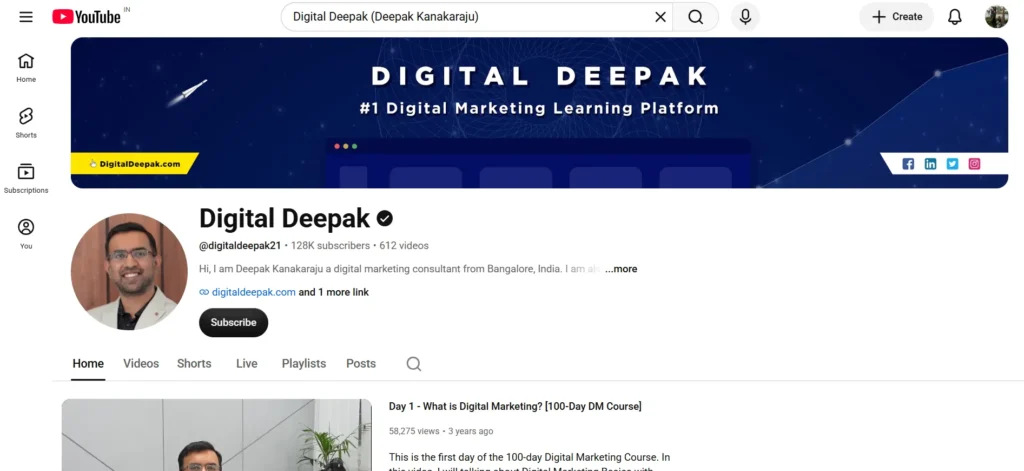 Digital Deepak (Deepak Kanakaraju)
