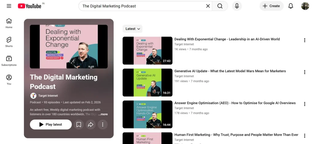 Digital Marketing Podcast