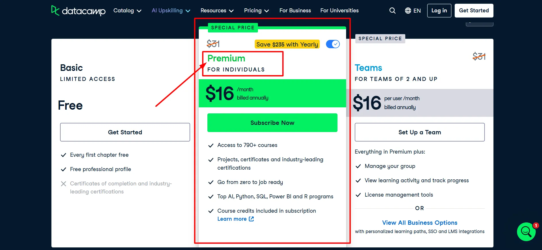 datacamp-premium-plan